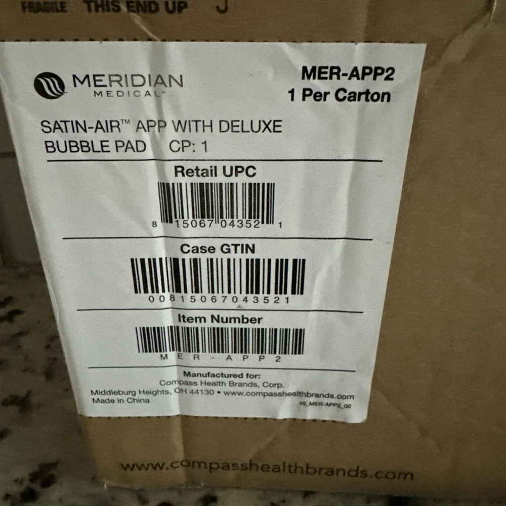 Meridian Medical Model MER-APP2 Adjustable Alternating Pressure Pump Only